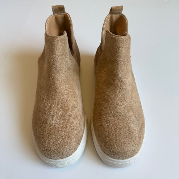 Camel High-Top Slip On Sneaker - Picture 2 of 12